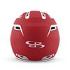 Boombah DEFCON Batting Helmet Sleek Profile Red/White - Size Senior 7" - 7 3/4" view 4
