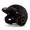 Boombah DEFCON Batting Helmet Sleek Profile Black/Maroon - Size Senior 7" - 7 3/4" view 1
