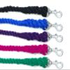 Equi-Essentials 3-PLY Cotton Horse Lead with Chrome Plated SNAP, 8-FT, Turquoise view 1