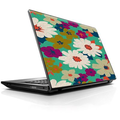 15 15.6 inch Laptop Notebook Skin Vinyl Sticker Cover Decal Fits 13.3" 14" 15.6" 16" HP Lenovo Apple Mac Dell Compaq Asus Acer/Vintage Flowers Daisy Print