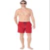 Nautica Men's Standard Solid Quick Dry Classic Logo Swim Trunk, Nautica Red, X-Large view 2