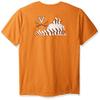 NCAA Virginia Cavaliers State Baseball Lace Short Sleeve T-Shirt, Medium,BurntOrange view 2