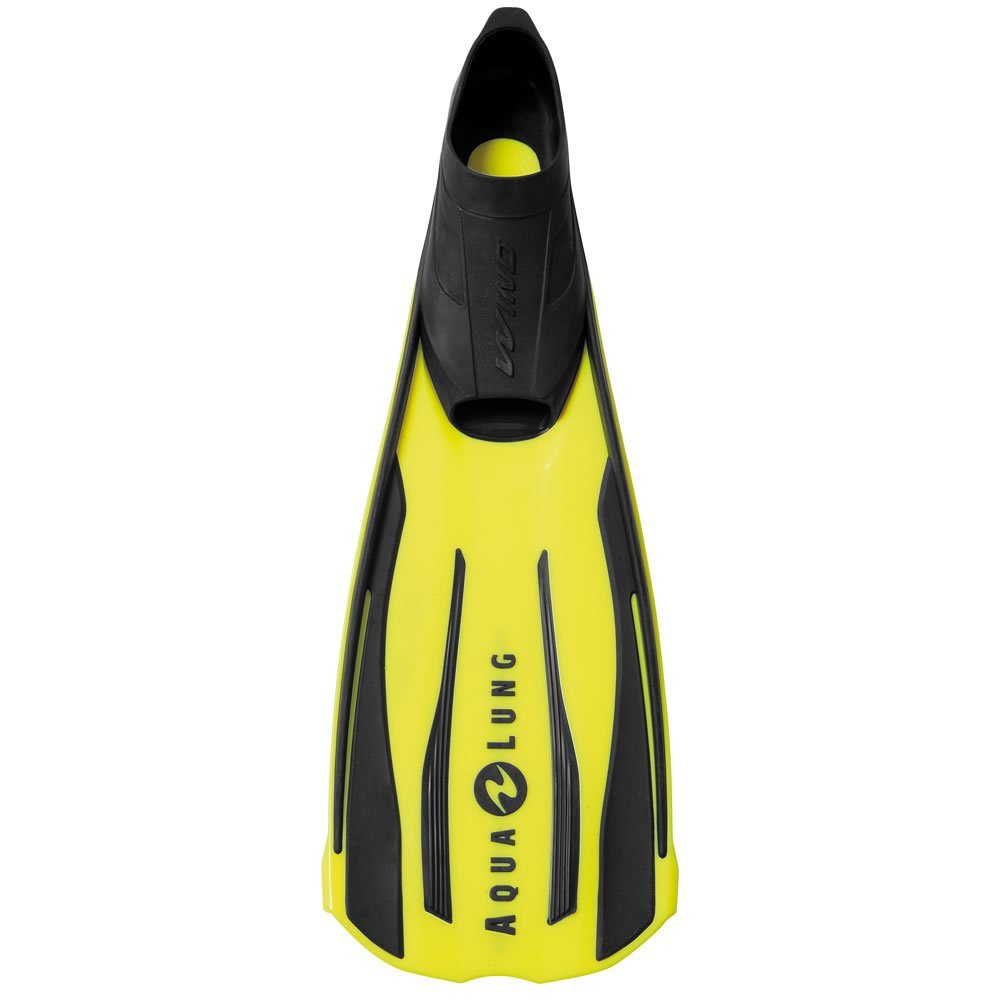 Aqua Lung Wind Full Foot Fins, Yellow - MD (6-7)