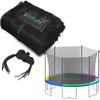 SkyBound 12ft Trampoline Net for Trampolines Using 6 Straight Poles or 3 Arches (Fits Jump Zone) view 2