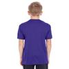 C2 Sport Youth Performance T-Shirt - Purple, XL view 3