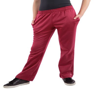 Girls Viking Sweat Pant-09-YL Maroon