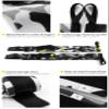 Fitgriff Wrist Wraps for Weightlifting (18") Heavy-Duty Support for Gym, Bench Press, and Pushups (1 Pair) - for Men and Women (Grey-Camo) view 3