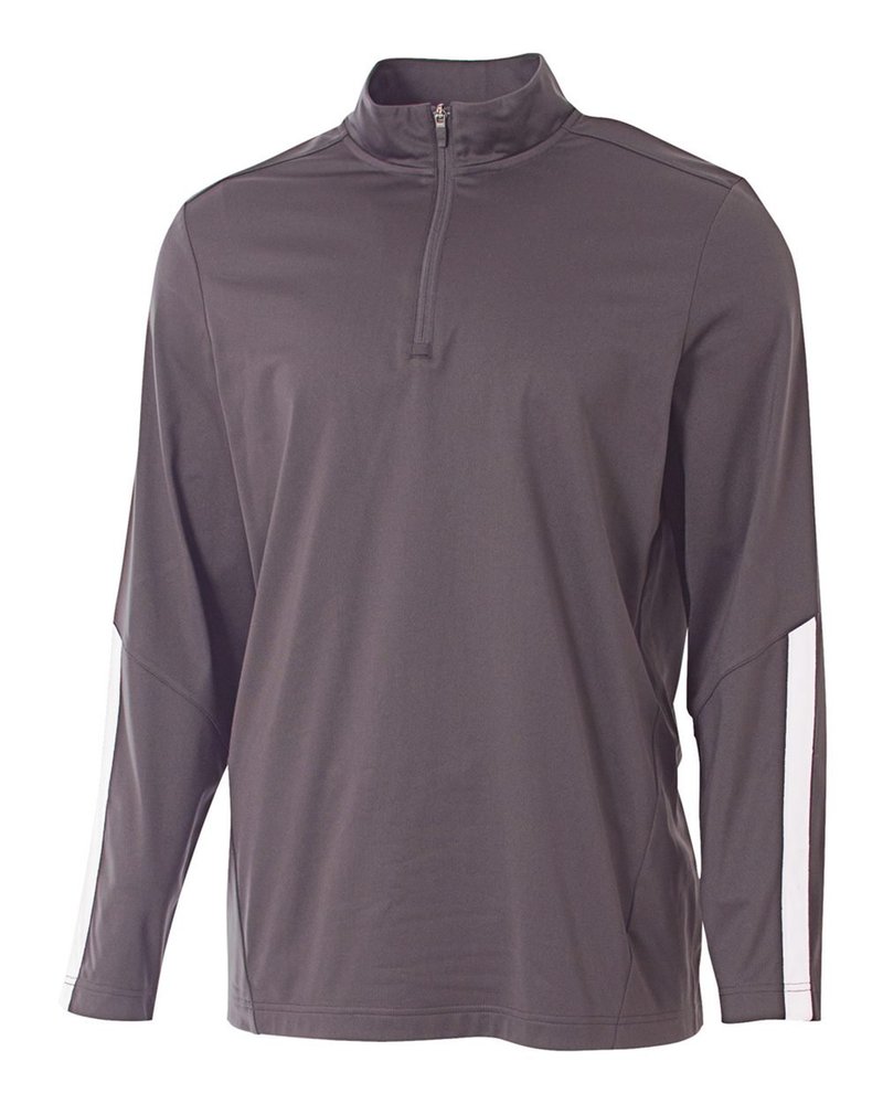 Graphite Adult XS Sports 1/4 Zip Moisture Wicking Cool & Comfortable Warm-up Jacket