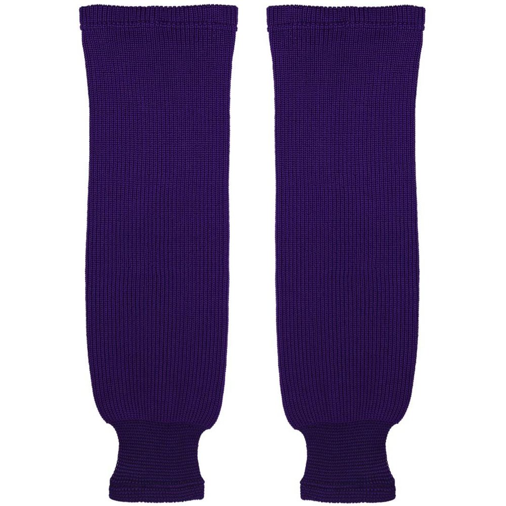 TronX SK80 Knit Ice Hockey Socks (Purple 24 Inch)