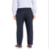 Palm Beach Men's Expander Pleat Dress Pant, Navy, 30W Regular view 2