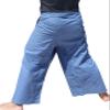 RaanPahMuang Surfboard Palm-Ball Print Fishermans Pants Summer Casual, X-Large, Glaucous Gray view 2