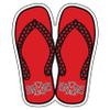 Arkansas State Indians Magnet (A State FLIP Flops Magnet (3",6",12"), 3 in) view 1