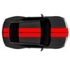 Clausen's World 9 Inch Double Center Vinyl Rally Racing Stripes, Fits Chevy Camaro, Pink view 4