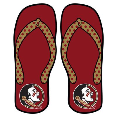 Craftique Florida State Seminoles Decal (FSU FLIP Flop Decal (4",6"), 6 in)