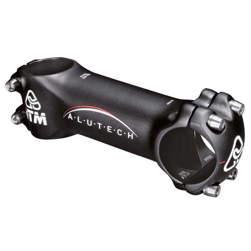 Cicli Bonin Unisex's Itm Alutech A 7075 Handlebar Stem, Black, One Size