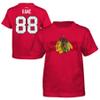 NHL Chicago Blackhawks Kane P Fractal Camo Player Short Sleeve Tee, Small/(4), Red view 2