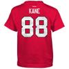 NHL Chicago Blackhawks Kane P Fractal Camo Player Short Sleeve Tee, Small/(4), Red view 3