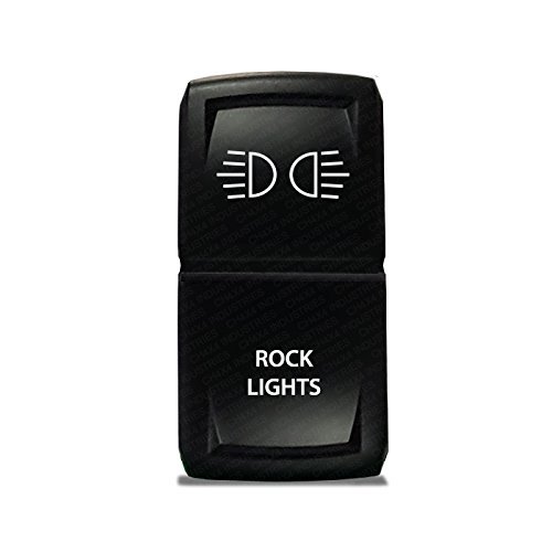 CH4X4 Rocker Switch V2 Rock Symbol 4 - Amber Led