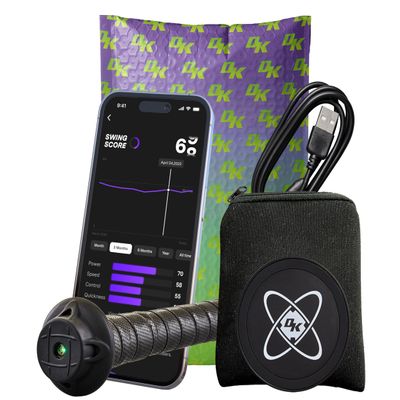 Diamond Kinetics SwingTracker Bat Sensor and Swing Analyzer for Baseball and Softball Ideal for Youth, Teens, and Coaches