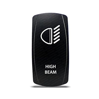 CH4X4 Rocker Switch High Beam Symbol - Amber Led