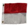 AES 12x18 12"x18" Country of Indonesia Boat Motorcycle Flag Brass Grommets view 1