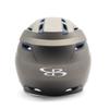 Boombah DEFCON Batting Helmet Sleek Profile Charcoal/Navy - Size Senior 7" - 7 3/4" view 4