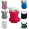 2Fit Polar Fleece Neck Warmer Snood Scarf Hat Unisex Thermal Ski Wear Snowboard (Red) view 1