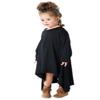 JJ-GOGO 2016 Children's Clothing Solid Color Long Sleeved Stylish Dress (130CM, Black) view 1