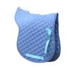 Rhinegold Cotton Quilted Numnah - Pony - Sky Blue view 1