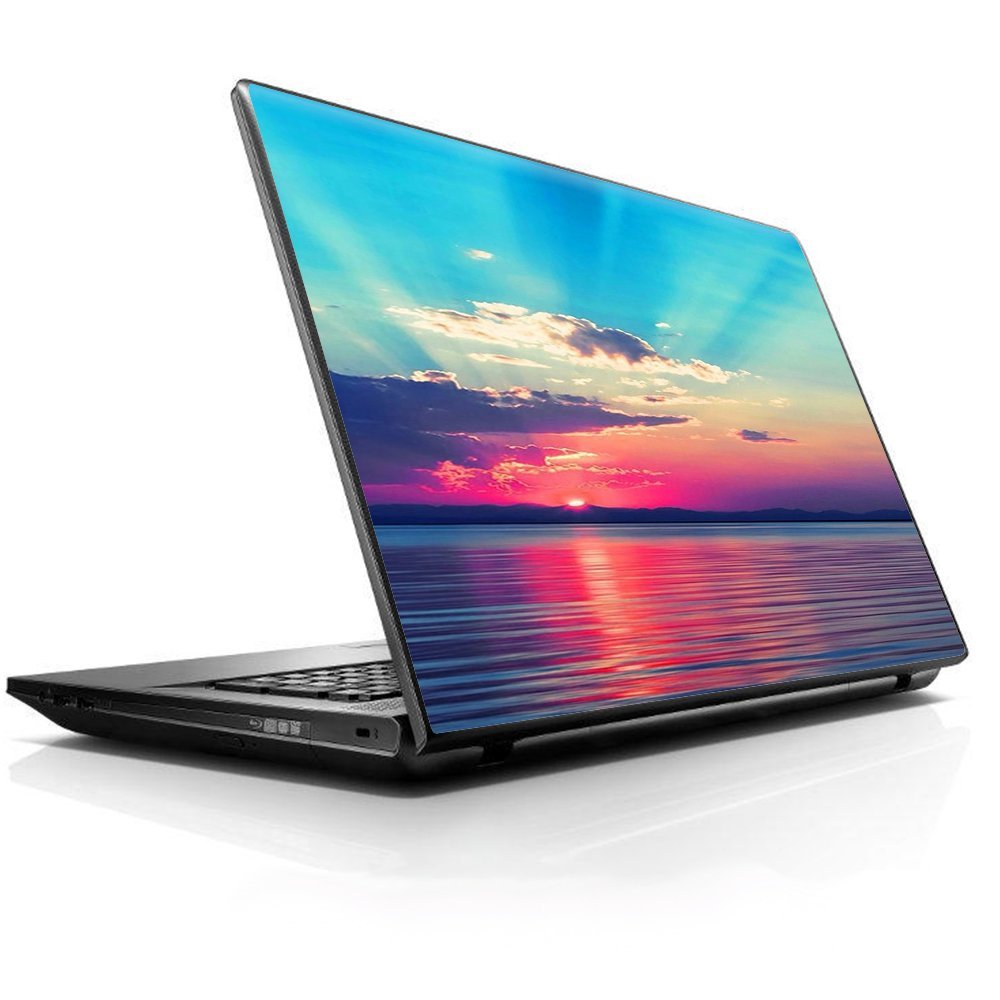 15 15.6 inch Laptop Notebook Skin Vinyl Sticker Cover Decal Fits 13.3" 14" 15.6" 16" HP Lenovo Apple Mac Dell Compaq Asus Acer/Summertime Sun Rays Sunset