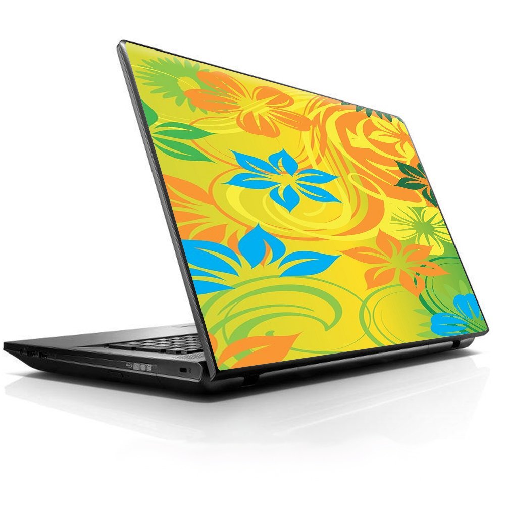 15 15.6 inch Laptop Notebook Skin Vinyl Sticker Cover Decal Fits 13.3" 14" 15.6" 16" HP Lenovo Apple Mac Dell Compaq Asus Acer/Colorful Floral Pattern