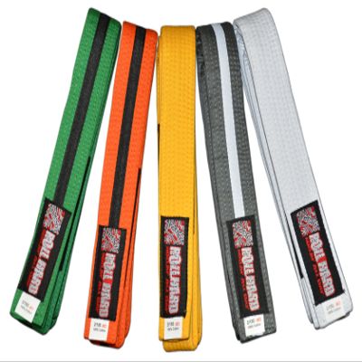 ROLL HARD Brand - Youth IBJJF Belts (Green, M1)