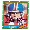 Sports Memorabilia Steve Foley Autographed Football Card (Denver Broncos) 1986 Topps No.123 view 1