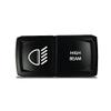 CH4X4 Rocker Switch V2 High Beam Symbol - Horizontal - Blue Led view 1