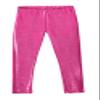 City Threads Girls Leggings Metallic Mermaid Print Shiny Colorful Fun Ankle Length for Style Fashion Parties Pop of Color, Sparkly Shimmer Pink, 12 view 1