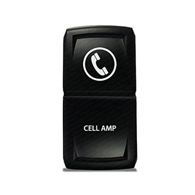 CH4X4 Rocker Switch V2 Cell AMP Symbol - While Led