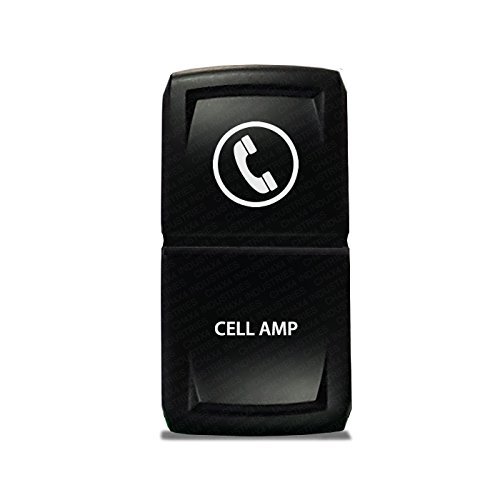 CH4X4 Rocker Switch V2 Cell AMP Symbol - While Led