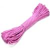 100FT Reflective Paracord 7 Core Parachute Cord (6# Light Pink)