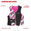 Airhead Womens Camo Cool Neolite Flex Kwik-Dry Life Jacket, US Coast Guard Approved view 2