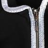 Sagester # 252 / Italy Hand-Made/Figure Skating Jacket/Sz: XS, Silver Edges view 3