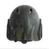 DLP Lightweight Tactical Bump Helmet - ImpaX Pro - High Cut OPS Core Military Combat Airsoft Helmet - MICH ACH - Integrated NVG Mount and ARC Rails  Worm Dial Fit (CP Black) view 3