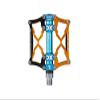 ROCKBROS Cycle BMX MTB Road Bike Aluminum Alloy 9/16'' Spindle Platform Pedal JT201612VG Gold view 1