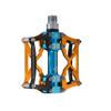 ROCKBROS Cycle BMX MTB Road Bike Aluminum Alloy 9/16'' Spindle Platform Pedal JT201612VG Gold view 3