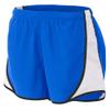 A4 Womens 3" Speed Short, XL, Royal/White view 1