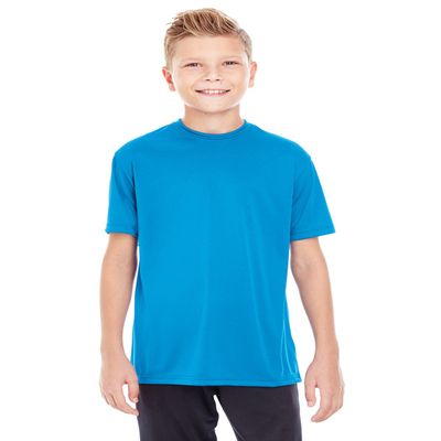 C2 Sport C5200 Youth Performance Tee, Electric Blue, X-Large