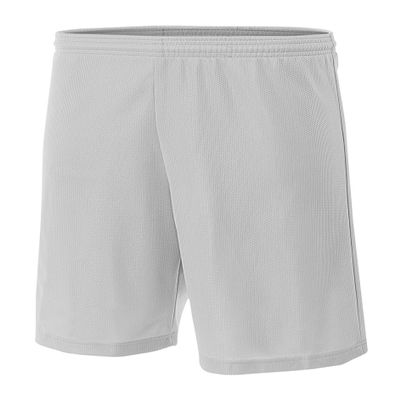 A4 NB5244 Lined Micromesh Short, Silver, XX-Small