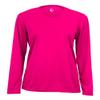 Badger Sport C2 Hot Pink Ladies XL Long Sleeve Wicking Tee view 1