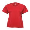 Badger Sport C2 Red Ladies Large Short Sleeve Wicking Tee view 1