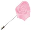 Flairs New York Gentleman's Essentials Premium Handmade Artisan Flowers Lapel Pins (Pack of 1 Pin, Blush Pink Rose Bud) view 1