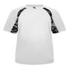 Badger Sport White/Black Digi-Camo Adult XX-Large Short Sleeve view 1